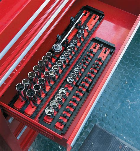 metal socket wrench boxes|socket organizer tool.